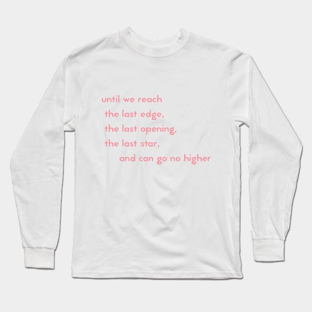 Enfys Nest Pink Text Long Sleeve T-Shirt by skytalkers